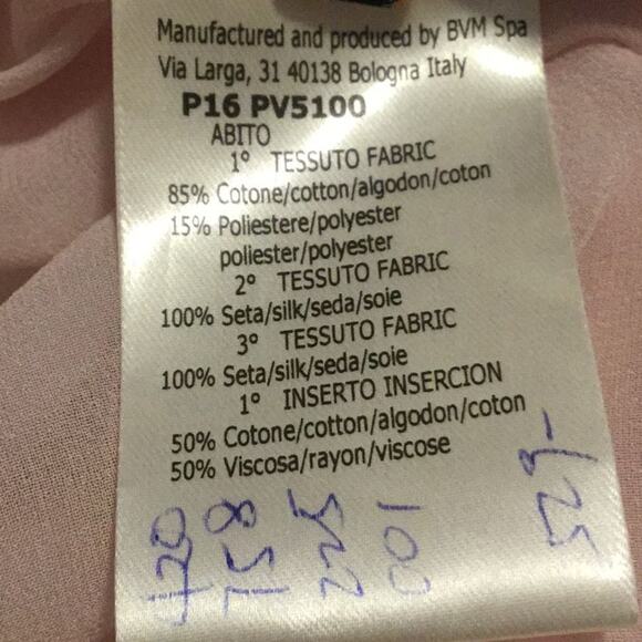 Les Copains Baby pink embroided dress - Picture 15 of 15